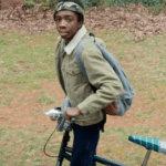 Stranger Things Lucas Sinclair Shearling Collar Jacket