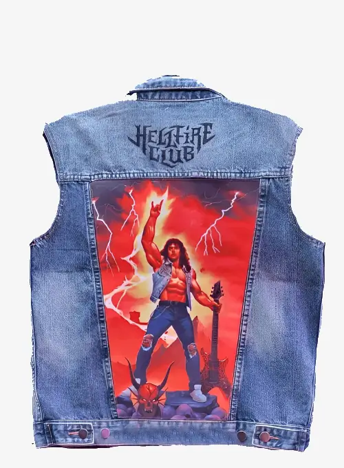 Stranger Things Eddie Munson Denim Vest - Jacket Era