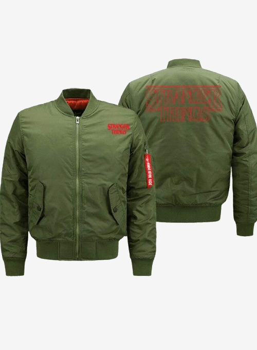 Will Byers Stranger Things Green Hooded Jacket