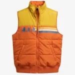 Stranger Things Will Byers Puffer Orange-Yellow Vest
