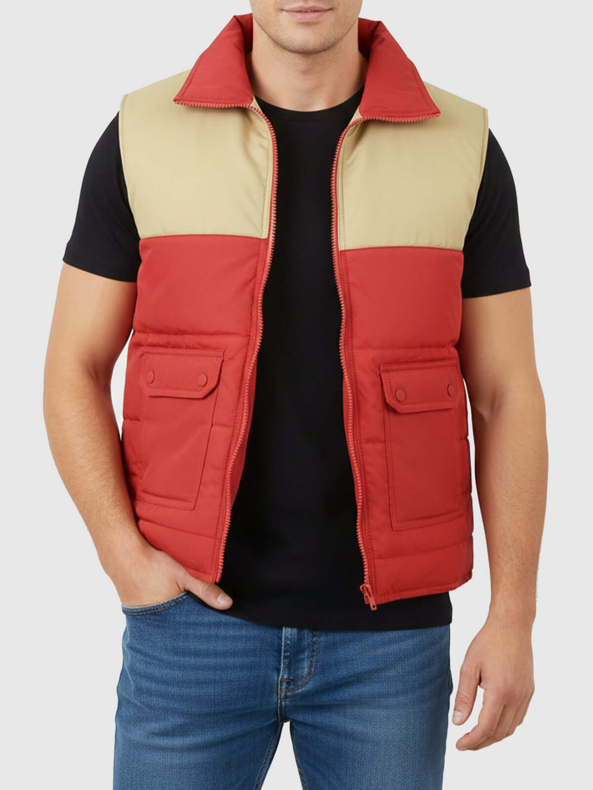 Stranger-Things-Will-Byers-red-yellow-Vest-Front
