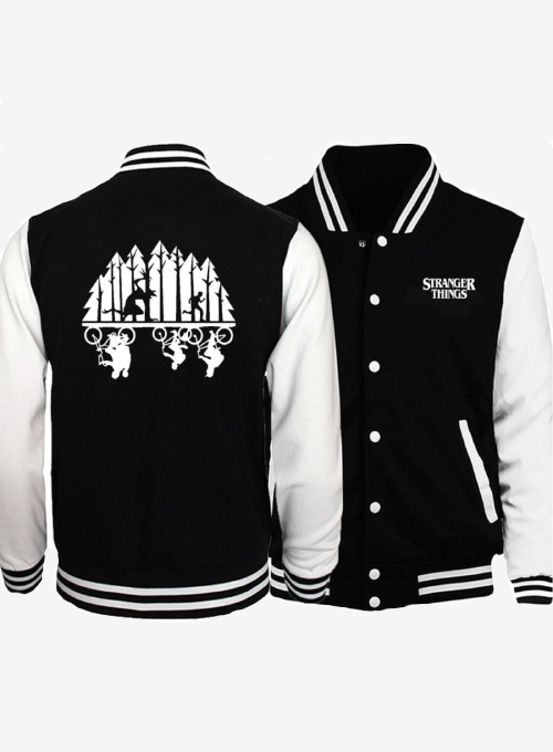 Stranger Things Demogorgon Style Varsity Jacket