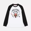 Stranger Things Hellfire Club Raglan T-shirt-StrangerThingsOutfits
