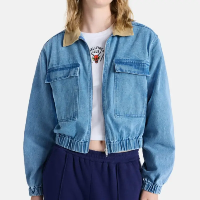 Stranger Things Nancy Denim Jacket-Front-Stranger-Things-Outfits